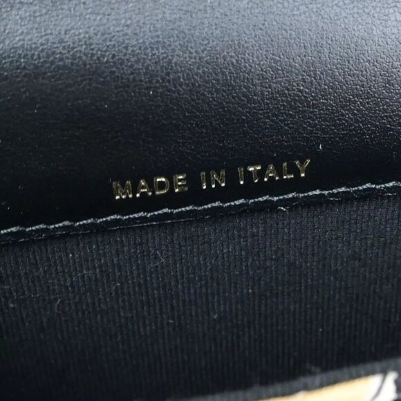 CHANEL CC Checkered Flag Year-End Gift Chain Mini Shoulder Bag Canvas 685RL020 - Picture 7 of 16